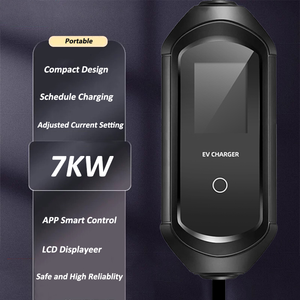 Cargador Portátil <span class=keywords><strong>para</strong></span> Vehículos Eléctricos <span class=keywords><strong>Híbridos</strong></span> de 3.5kW, Nivel 1 J1772, Enchufe NEMA 6-20 <span class=keywords><strong>para</strong></span> Tomacorriente Doméstico, Corriente Ajustable, <span class=keywords><strong>para</strong></span> BYD - Product Image 1