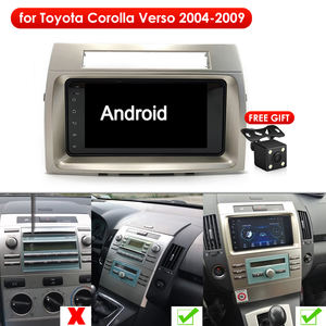 Pantalla táctil Android 13 para Toyota <span class=keywords><strong>Corolla</strong></span> <span class=keywords><strong>Verso</strong></span> 2006 2007 2008 Radio de coche reproductor de vídeo <span class=keywords><strong>Multimedia</strong></span> GPS autorradio estéreo Unidad Principal - Product Image 2