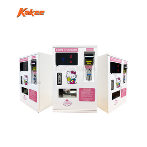 Machine <span class=keywords><strong>de</strong></span> change <span class=keywords><strong>de</strong></span> monnaie commerciale compacte avec paiement par QR et carte, personnalisable pour les laveries, les salles d'arcade, les parcs d'attractions et les salles <span class=keywords><strong>de</strong></span> jeux - Product Image 1