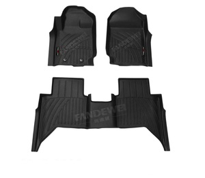<span class=keywords><strong>Precio</strong></span> de fábrica, de 3 piezas accesorios de coche, juego de alfombrillas de goma 3D 5d Tpe resistentes al desgaste para <span class=keywords><strong>RAV4</strong></span> 14-18 - Product Image 3