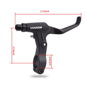 Kit de frenos V-Brake Viaron, palancas de freno ajustables de aleación de aluminio con pastillas de freno para bicicleta de montaña - Product Image 4