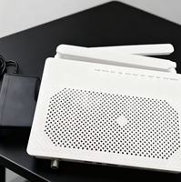 Modem fibre optique JUQU GPON XPON ONU (Terminal de réseau optique ONU) (EG8247H5/HG8247H5) de haute qualité avec WiFi 2.4G + 1GE+3FE+1TEL+CATV et carte de contrôle AGC