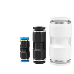 Connecteur rapide en laiton MPU à passage direct, pneumatique, 8 mm, pour tube de câble d'air PU-4/6/8/10/12/16, matériau en laiton de 8 mm - Product Image 3