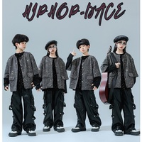 Nouvelle mode, ensemble de vêtements de danse jazz, danse de rue, printemps et été, enfants, garçons et filles, ensemble de percussions hip-hop, costume de performance