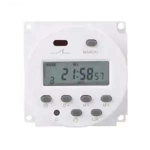 CN101A MIni Time Switch 220v 110v 24v 12v With 4 Wires Lcd Digital Daily Weekly Programmable Digital Timer