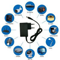 Prix d'usine OEM ODM Alimentation 24V 0.75A Adaptateur secteur DC 5.5*2.1mm Prise EU 18W pour Humidificateur et Machine à Perforer