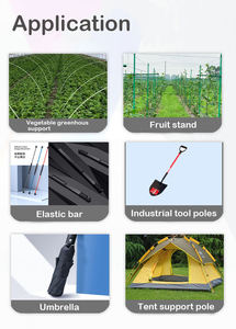 SHENGTIAN GF-020 Tiges en fibre de verre extrudées UV légères et haute résistance de 8 à 32 mm avec couleurs personnalisées pour l'industrie/l'agriculture - Product Image 5