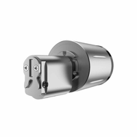 Kunci Pintu Silinder Pintar Luar Ruangan IP68 Selandia Baru Australia TTlock APP Kartu RFID Elektronik Kunci Silinder Skandinavia
