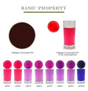 Offre Spéciale naturel organique Soluble dans l'eau extrait de chou rouge poudre Pigment échantillon gratuit prix - Product Image 2