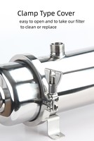 Membrane de filtration ultra en acier inoxydable 1000L bon prix aqua win filtre purificateur d'eau pour la maison potable