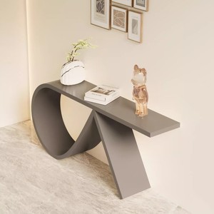 Tavolo Console Moderno di Lusso per <span class=keywords><strong>Soggiorno</strong></span>, Struttura in Ferro Resistente, Arredamento per Appartamenti - Product Image 3