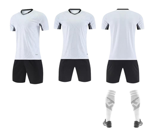 Soccer Jerseys Uniform Summer Short Sleeve <b>Shirts</b> Breathable Quick Dry 100% <b>Polyester</b> Unisex Sports Wear Football Jersey for Man - Product Image 1