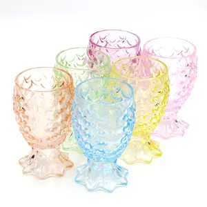 4-piece Stacking Drinking Glass, Koi Fish Shape Stackable Cups Set