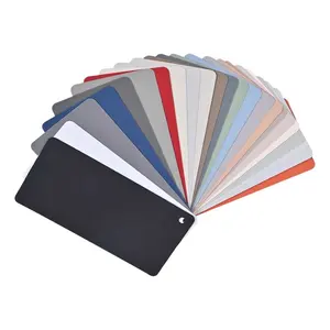 Lapisan PET-G laminasi Anti gores, lembar PET warna Solid untuk dekorasi Panel dinding