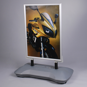 Trung Quốc Nhà Máy Đèn Flash Đầy Màu Sắc Led Bảng Viết Ngoài Trời Biểu Ngữ Hiển Thị Nhấp Nháy Led Pizza Dấu Hiệu Năng Lượng Mặt Trời Led Yard Đăng - Product Image 4