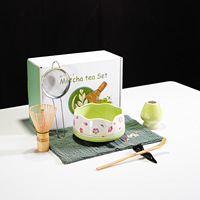 Coffret Matcha Personnalisé 2026 : Fouet en Bambou Chasen, Bol en Céramique pour le Versage du Matcha