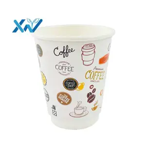 주문 인쇄 로고 처분할 수 있는 두 배 벽 뜨거운 음료 커피 종이컵 eco 친절한 커피 종이컵