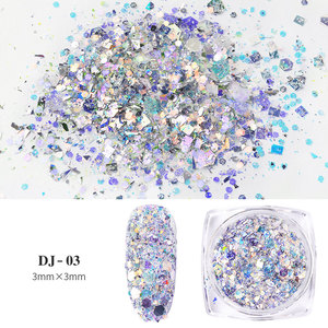 Mixed Nail Glitter Sequins Manicure Decoration Flakes DIY Nail Art Design Supplies for Salon Use - Product Image 3