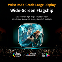 Jam Tangan Pintar 4G GPS NFC S12 Pro Max untuk Asia Eropa Android 8.0 Unduh Aplikasi WIFI 2.16 "AMOLED 3G+32GB Kamera 1050mah Jam Tangan Pintar