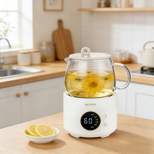 Hervidor de Agua Multifuncional de Alta Calidad para Leche de Bebé, Termostato, Olla Eléctrica Automática, <span class=keywords><strong>Cafetera</strong></span> y Tetera Eléctrica de Mesa - Product Image 1