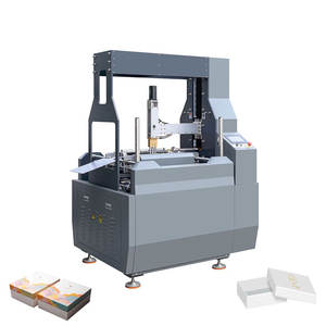 Máquina automática para envolver cajas pequeñas rígidas, máquina para hacer cajas <span class=keywords><strong>de</strong></span> zapatos <span class=keywords><strong>de</strong></span> cartón, <span class=keywords><strong>precio</strong></span> a la venta - Product Image 2