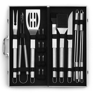 <span class=keywords><strong>Amazon</strong></span> En Gros 10 Pièces en Acier Inoxydable <span class=keywords><strong>Barbecue</strong></span> <span class=keywords><strong>Barbecue</strong></span> Ensemble D'outils - Product Image 1