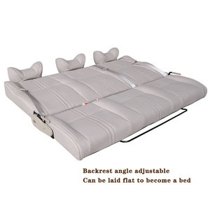 Asiento de <span class=keywords><strong>coche</strong></span> de cuero personalizado, <span class=keywords><strong>silla</strong></span> cama plegable con respaldo plano, vehículos comerciales, furgonetas, Camper, solución Interior - Product Image 3