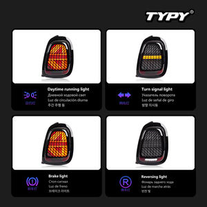 Nuevo TYPY para 2014-2023 para MINI F56 Conjuntos de Luces Traseras LED Kit de Conversión F55 con Señales de Giro Secuenciales - Product Image 5
