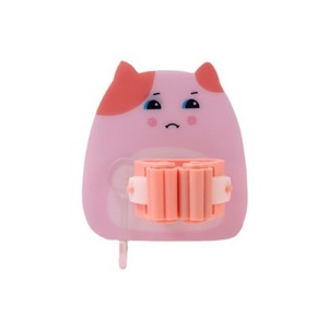 Maybe <b>Mop</b> Holder No Drill <b>Wall</b> Mount Hook 10kg Load Capacity Bathroom Kitchen Storage Rack Multi Function Adhesive Hook - Product Image 4