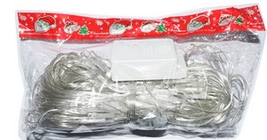 Guirlande lumineuse LED de Noël en filet, lumières de filet imperméables pour l'extérieur, décoration d'arbre de cour carrée - Product Image 2
