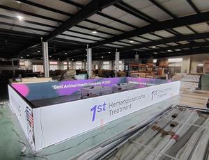 Cabina modular retroiluminada de SEG para GLOBAL PET EXPO en la exhibición de la industria de alimentos para mascotas de Orlando - Product Image 2