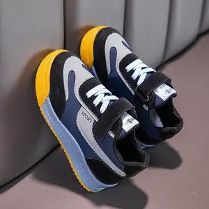 Chaussures de sport décontractées pour enfants baskets légères à bout rond pour garçons et filles chaussures de sport décontractées confortables pour enfants