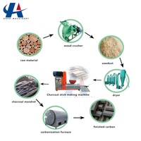 ANHO Promotion : Sécheur Cyclonique à Flux d'Air Rapide pour Sciure de Bois et Biomasse, Sécheur de Charbon à Chicha 1-2t/h, Faible Consommation