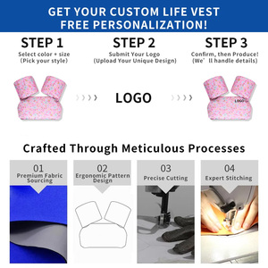 OEM tùy chỉnh trẻ em bơi vest với cánh tay nổi EPE bọt nổi Viện trợ cho trẻ em trai và trẻ em gái Toddler bơi Viện trợ vest - Product Image 4