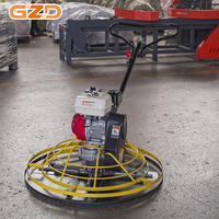 GZD Machine de finition de béton motorisée portative personnalisable pour mortier et béton