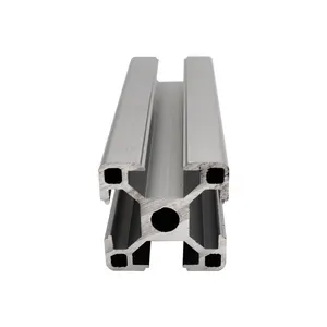 Quality Modular 4080 V-slot Pvc Profiles V 4040 Black Anodized T Slot L Bracket Aluminum 3030 Aluminium Extrusion Profile 20x20