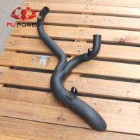 Pot d'échappement personnalisé Fupower noir pour Harley Davidson, collecteur d'échappement FXD 1991-2005, tuyau latéral 2:1