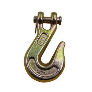 Forged Hook Galvanized Forged Eye Hook Forged Clevis Grab Truck Trailer Lifting Hook