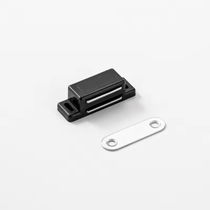 ABS <b>Plastic</b> Strong Magnet Cabinet Door Powerful Magnetic Touch Wardrobe Magnetic Clip Drilling Required Suction Drawer for - Product Image 1
