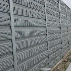 Moderne draagbare metalen geluidswerende panelen met geluidsreducerend ontwerp, recyclebare constructie voor milieuvriendelijke geluidswerende barrières in Singapore - Product Image 1