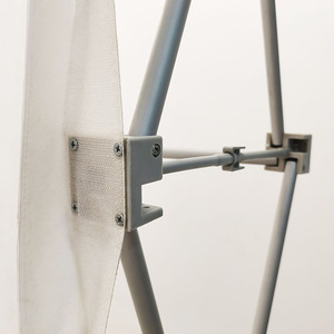 Trọng lượng nhẹ pop-up hiển thị đứng cho dễ dàng gấp 7.5 * 7.5ft tùy chỉnh màn hình cho nền sự kiện - Product Image 6