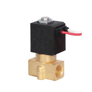 Vannes Solénoïdes Miniatures 3 Voies à Bas Prix pour Vapeur, Eau et Air en Laiton et Acier Inoxydable AC220V - Product Image 1