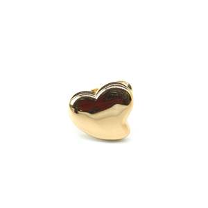 Heart Shape <b>Ring</b> 316L Stainless Steel PVD Gold Plating Fashion Jewelry For Women - Product Image 1