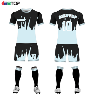 サッカーユニフォーム＆ショーツ卸売業者 新クラブチームサッカーユニフォーム 大人子供用カスタムサッカー半袖ジャージ ショートキット - Product Image 5