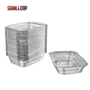 Bandejas de papel de aluminio con tapa, bandeja de aluminio resistente, 1,5 LB, 22x15x3cm, 750ml, C20, China, América, REC22163I - Product Image 4