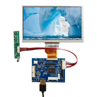 Placa Controladora LCD H/D AV para PLC, Pantalla LCD de 7 Pulgadas 800X480, Apta para Monitores, Suministro al por Mayor