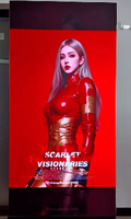 Affichage publicitaire intérieur 4K LED avec taux de rafraîchissement élevé HDR 1000:1 5000cd Luminosité Adobe RGB 98% Gamme de couleurs