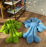 Tapis de chambre à coucher à motif croisé irrégulier, inspiré du luxe, tufté, fait main, style européen et américain, décoration intérieure