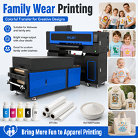Nueva Impresora DTF Enjet de 6 Cabezales Epson I3200 para Camisetas, 3 Colores + 3 Blancos, Alta Velocidad, 60 cm, con Secador Agitador de 24 Pulgadas