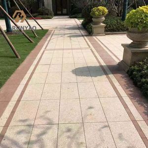 Carrelage extérieur en béton <span class=keywords><strong>rouge</strong></span>, carreaux de granit artificiel bon marché - Product Image 6